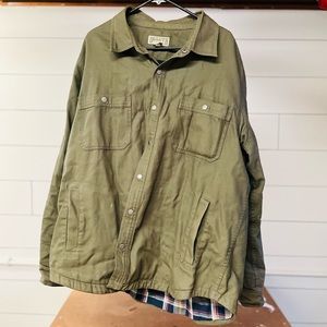 Duluth Trading Co XXL Heavy Duty Work Coat Fire Hose Limber Jack